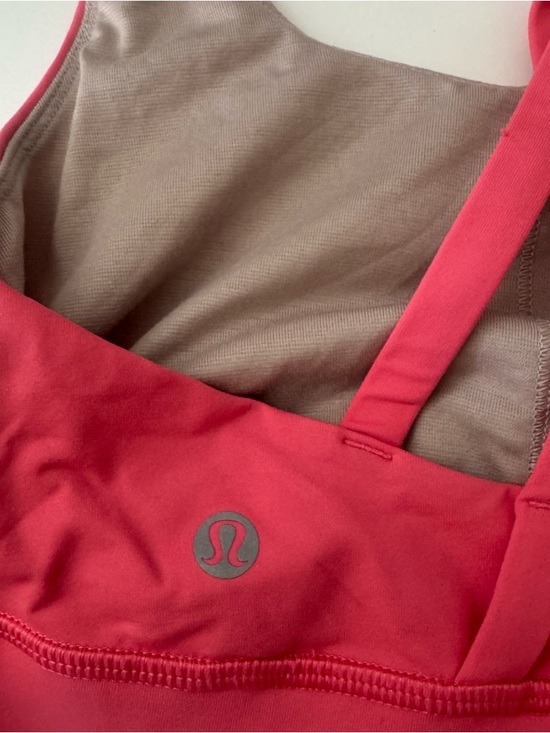 Lululemon Coral Pink Energy Bra - Picture 5 of 7